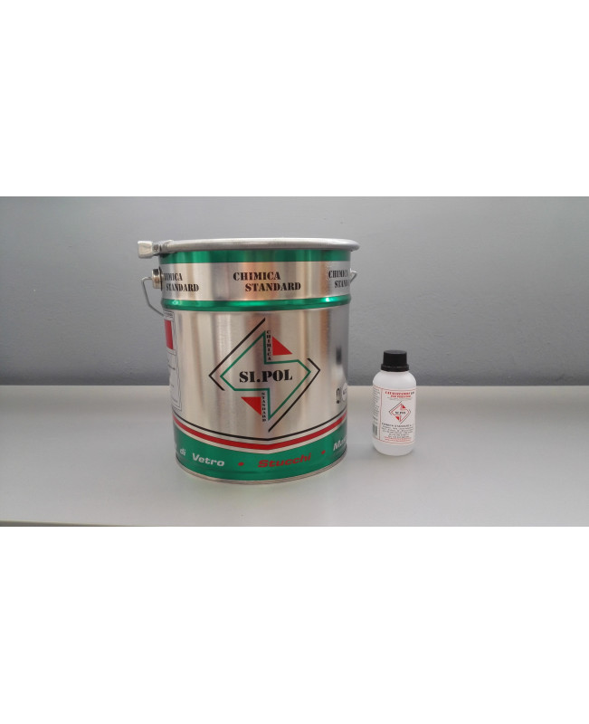 Gecopol NPSP - polyester neopentyl  gelcoat trasparent neutral to spray with paraffin and hardener K90 