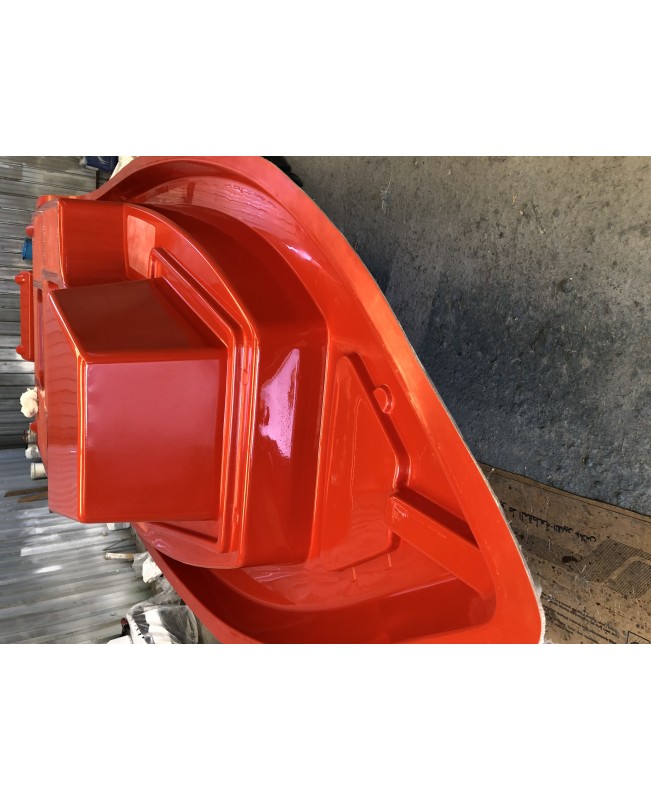 Gelcoat Stampi Arancio 401 a spruzzo completo di Induritore
