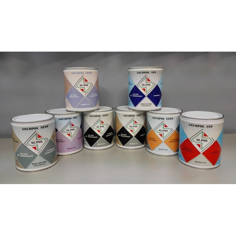 Gecopol VNS - Gelcoat Base Neutra Vinil-Epoxy a spruzzo completo di catalizzatore K90